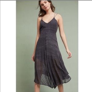 HD in Paris Anthro Harbor Wide Leg Jumpsuit sz 12